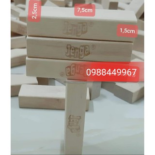 50 THANH GỖ DOMINO XẾP HÌNH