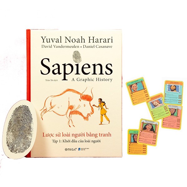 Sách -Sapiens - Lược Sử Loài Người Bằng Tranh - Tập 1 - Khởi Đầu Của Loài Người - 8935270702977