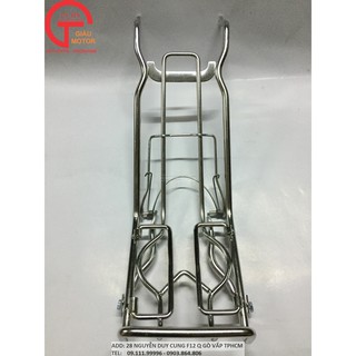 Ba ga giữa inox 10 ly xe sirius