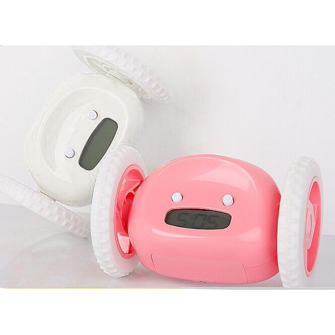 Đồng hồ báo thức bánh xe Clocky Alarm - Đồng Hồ Biết Chạy