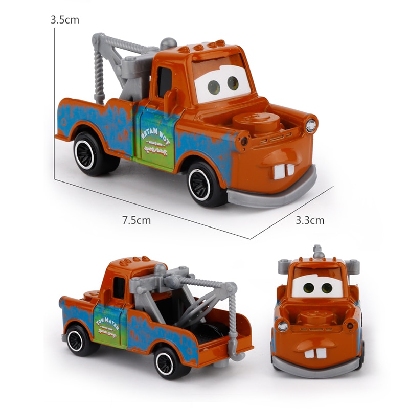 7 CÁI / Bộ Disney Pixar Car 3 Lightning McQueen Jackson Storm Mack Uncle Truck 1:55 Diecast Metal Car Model Toy Boy Christmas Gift