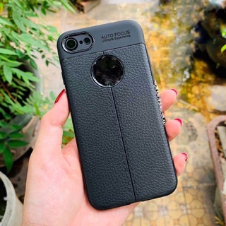 Ốp dẻo đen Auto focus da cho ip