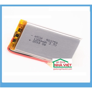 Pin Lithium Polymer 1200mAh 3.7V 503759