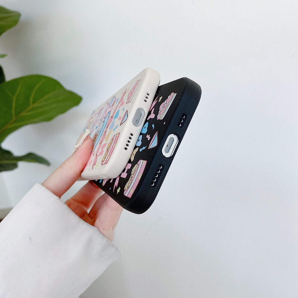Ốp Điện Thoại Hình Cinnamoroll Cho Iphone 13 / Pro / Pro / MAX / mini / 11 / XR / Chống Sốc / XS / MAX / ins / 7 / 8P / 6S / SE