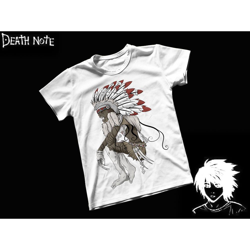 Áo thun Cotton Unisex - Anime - Death Note - Thần chết