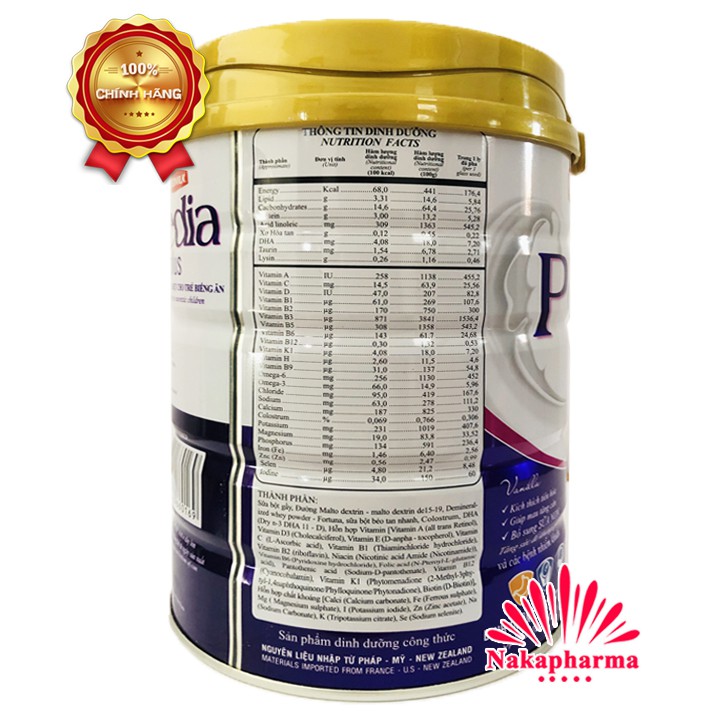 Sữa biếng ăn Goodmilk Pedia Plus 900g - Date xa