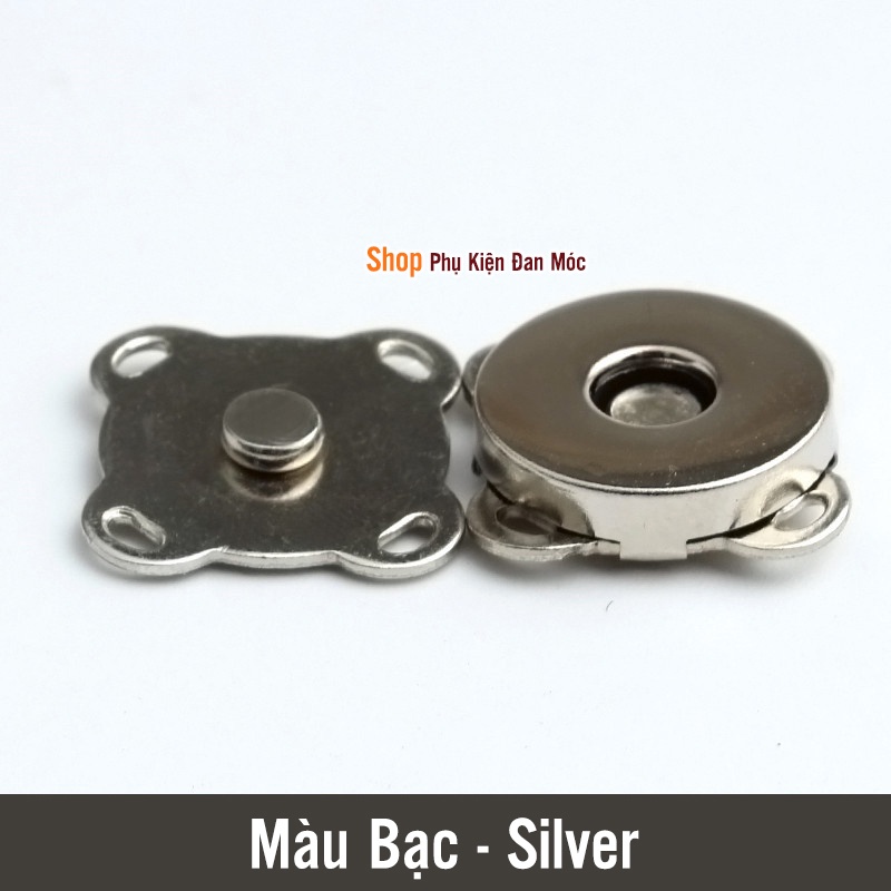 Nút Hít Khâu Tay Nam Châm Chắc Chắn - Phụ Kiện Làm Túi/ Xách/ Ví