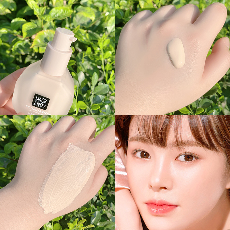 [Hàng mới về] Kem Nền Bb Dạng Lỏng MACK ANDY Dưỡng Ẩm Che Khuyết Điểm Làm Mờ Lỗ Chân Lông Cho Nữ | BigBuy360 - bigbuy360.vn