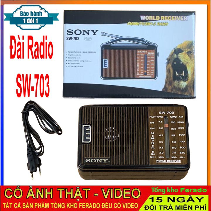 Đài radio SW-703 AC ( HÀNG LOẠI 1 )