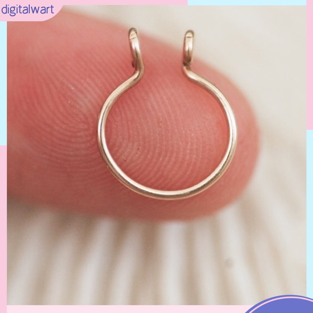 Khuyên mũi chất liệu đồng kiểu dáng thời trang cho nữ