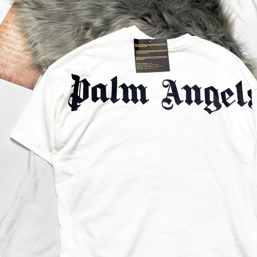 Áo thun tay lỡ Palm Angels,áo thun cotton nam nữ unisex, sweetwear_vn