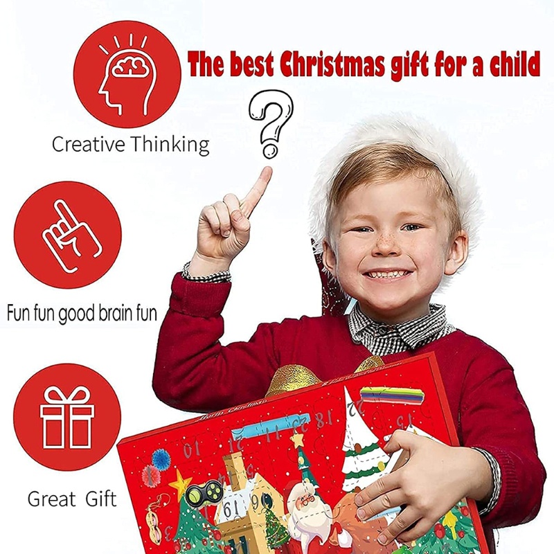 Đồ Chơi Squishy Hình Ông Già Noel / Người Tuyết / Nai Sừng Tấm Giúp Giảm Căng Thẳng