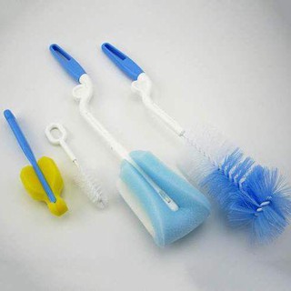 Bộ 5 dụng cụ vệ sinh cọ bình sữa
