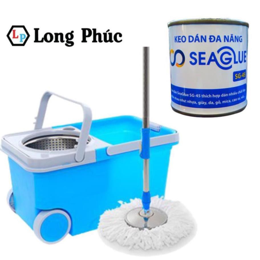 [FreeShip 50k] Keo Dán Nhựa Trong Suốt SeaGlue SG-45| Trong Suốt, Chịu Nước, Dính Chắc | lọ 300gr | long phúc shop