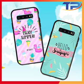 Ốp lưng Samsung Galaxy S10 Plus / S10 / S9 Plus / S9 / S8 Plus / S8 / S7 Edge Hình Hello Summer 01