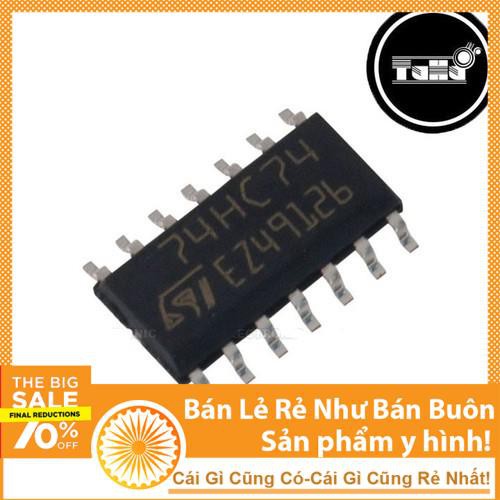 IC số 74HC74D SOP14