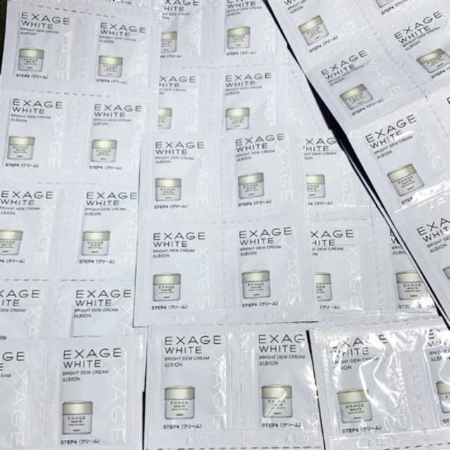 『Mẫu Thử hàng date mới』tổng hợp sample Exage White