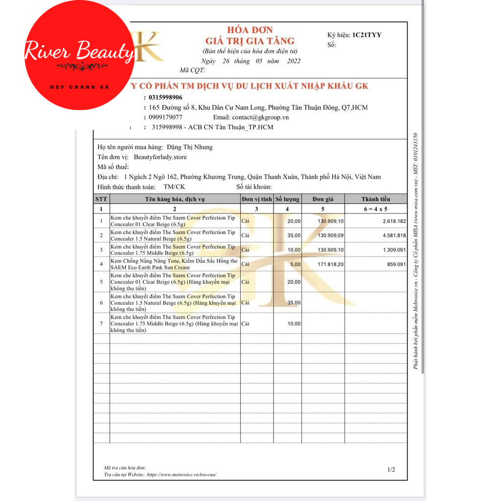 Che Khuyết Điểm Thần Thánh Cover Perfection Tip Concealer The Saem