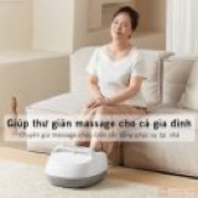 Máy massage chân bấm huyệt XGEEK F3 / LERAVAN (Xiaomi Youpin) - Massage làm ấm chân 360 độ - Khử mùi ion