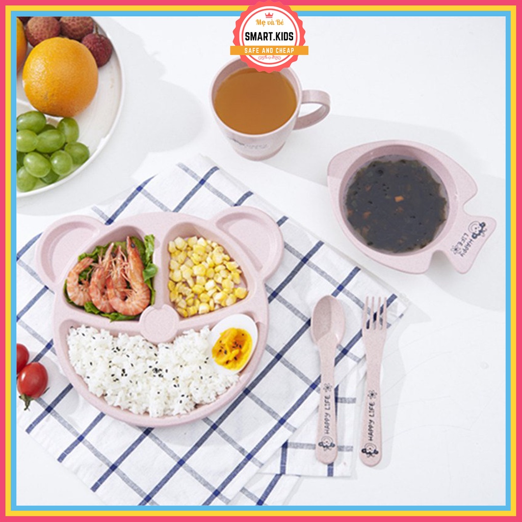 Khay đựng thức ăn cho bé, khuôn cơm cho bé cao cấp hình thù siêu dễ thương