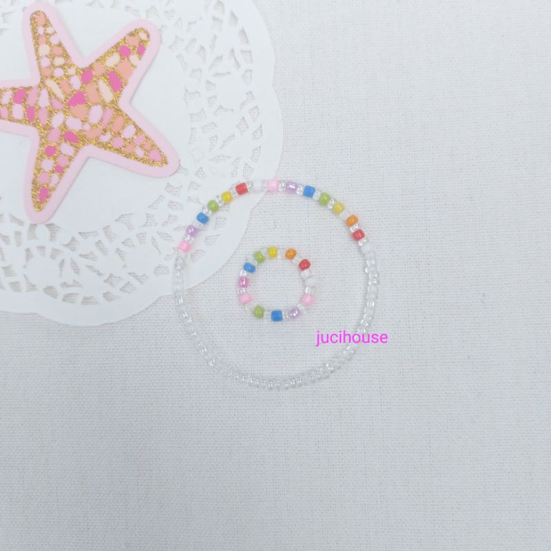 Vòng tay hạt cườm Jennie BlackPink handmade #jucihouse