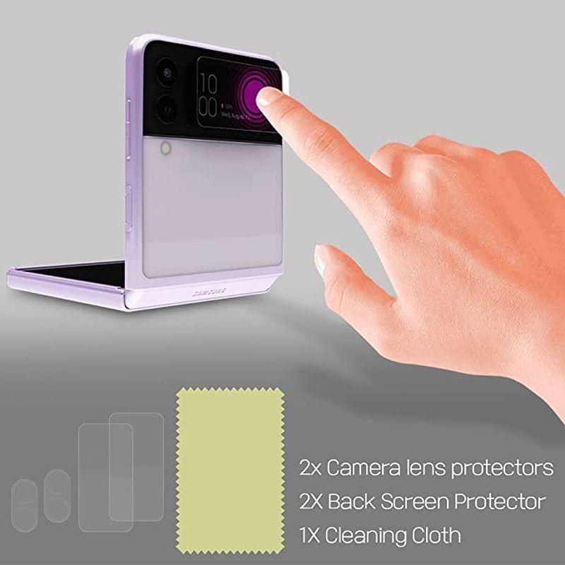 Miếng Dán Cường Lực Bảo Vệ Camera Cho Samsung Z Flip 3
