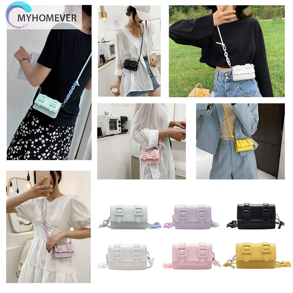 Túi Xách Chất Liệu Da Có Thể Đeo Chéo Kiểu Dáng Thời Trang Dành Cho Nữ