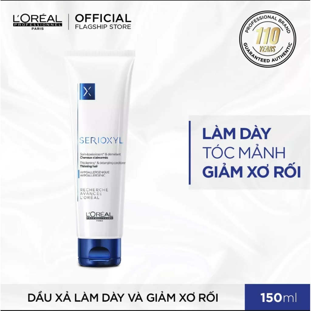 [LOREAL CHÍNH HÃNG] Dầu xả ngăn rụng tóc L'oreal Serioxyl 150ml