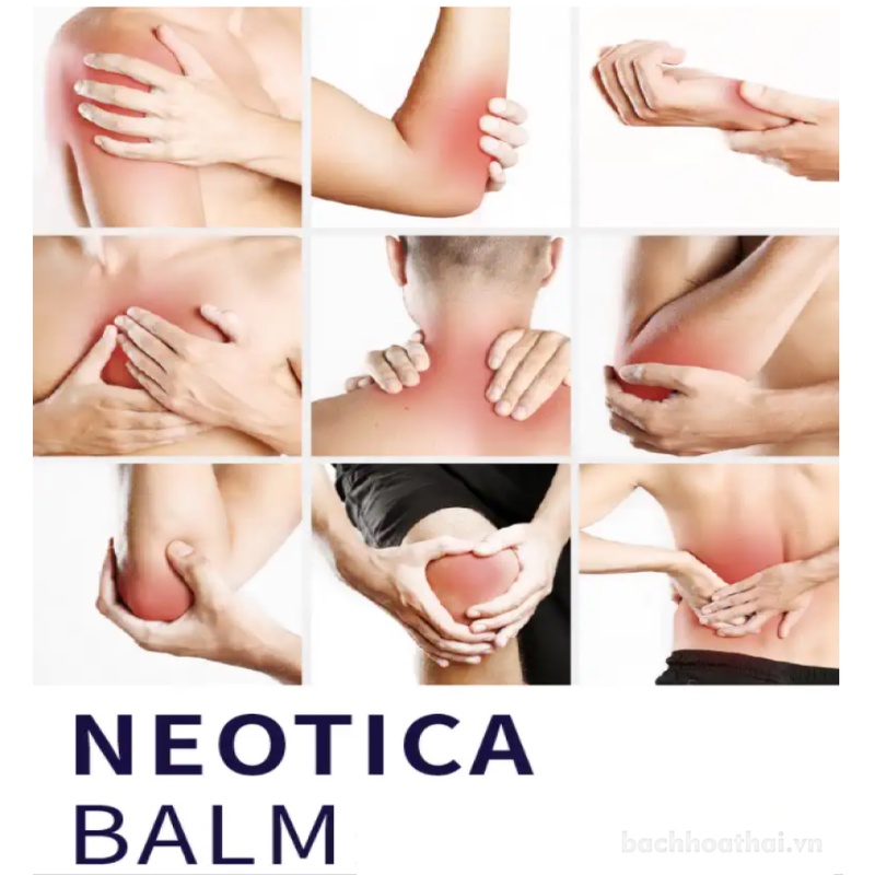 Neotica Balm xoa bóp ġiảm ƌau Thái Lan