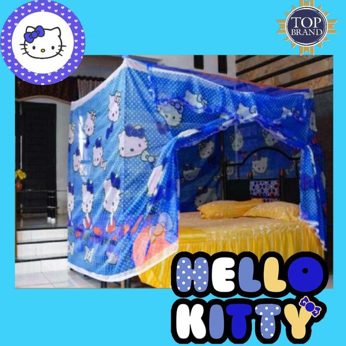 Mùng Chống Muỗi Hình Nhân Vật Hello Kitty Đáng Yêu