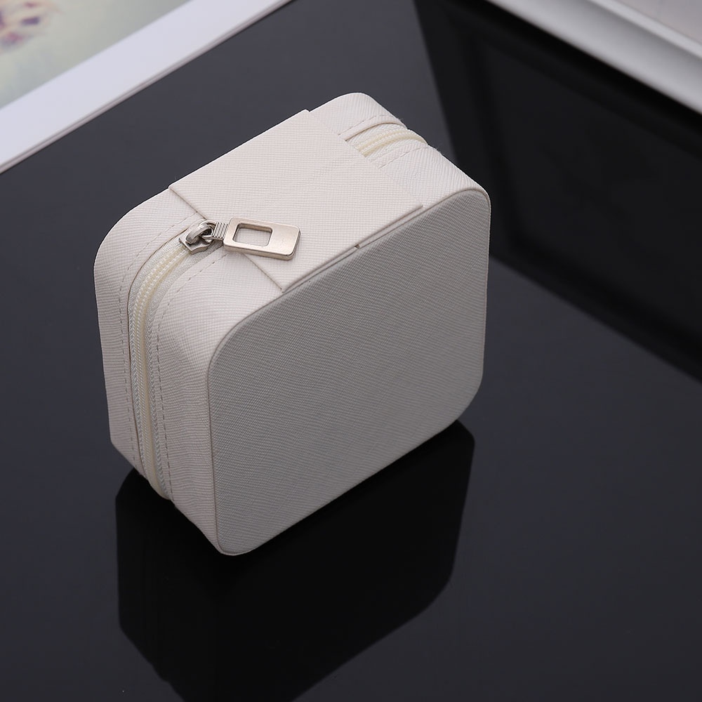 Hộp Đựng Trang Sức Đa Năng Chất Liệu Da Pu