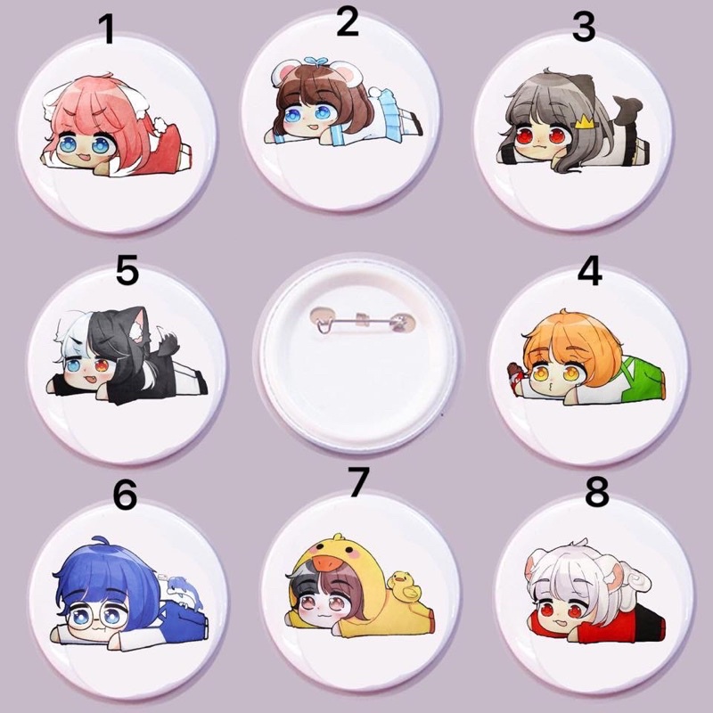 Huy hiệu hero team 3 cái