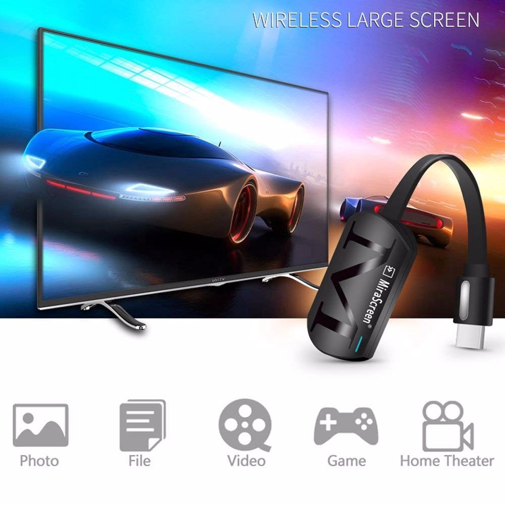 Thiết bị thu nhận tín hiệu hiển thị wifi Mirascreen G4 Dina Airplay HD 1080P