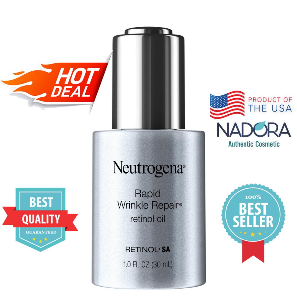 Tinh dầu dưỡng Neutrogena Rapid Wrinkle Repair Retinol Oil