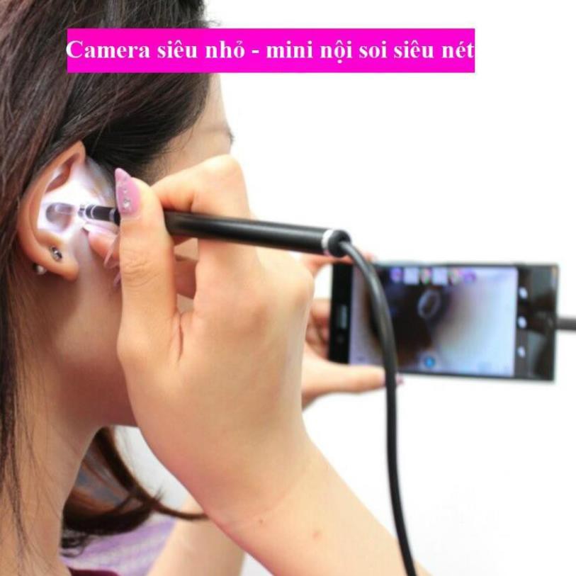 ✔️ Camera Nội Soi Y Tế Soi Tai, Mũi, Họng - Máy Lấy Ráy Tai HD Visual Earwas Clean Tool Siêu Nét [Bảo Hành 1 Đổi 1]