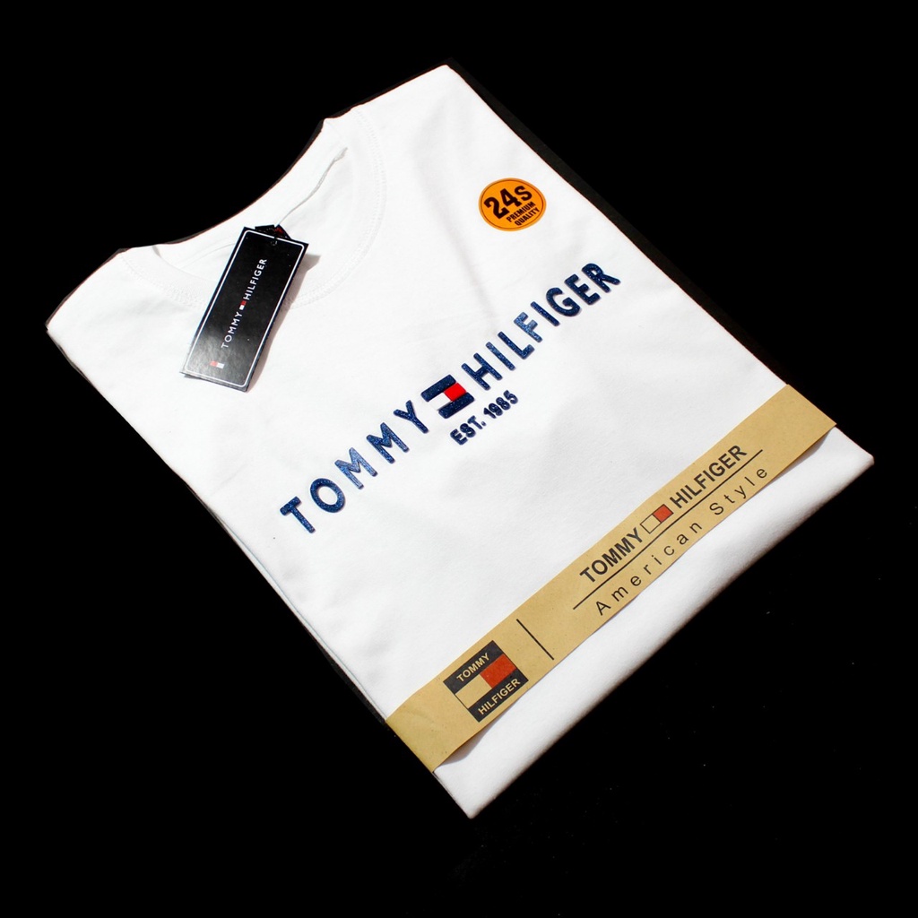 Áo Thun Ngắn Tay TOMMY HILFIGER6585 Thời Trang Cao Cấp Cho Nam