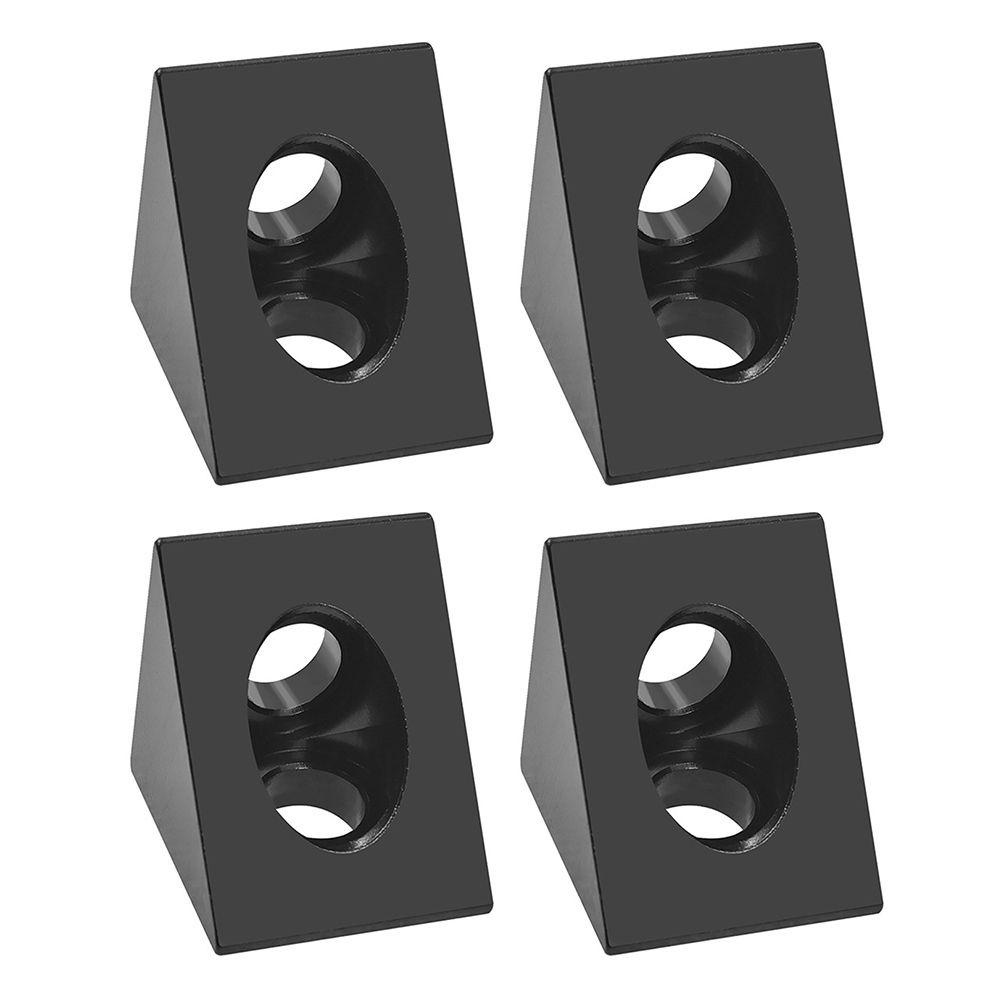BEBETTERM Set 4 Đầu Nối Góc Chữ V Bằng Hợp Kim Nhôm Cho Máy In 3D