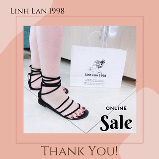 Sandal nữ chiến binh cột dây cá tính đi biển