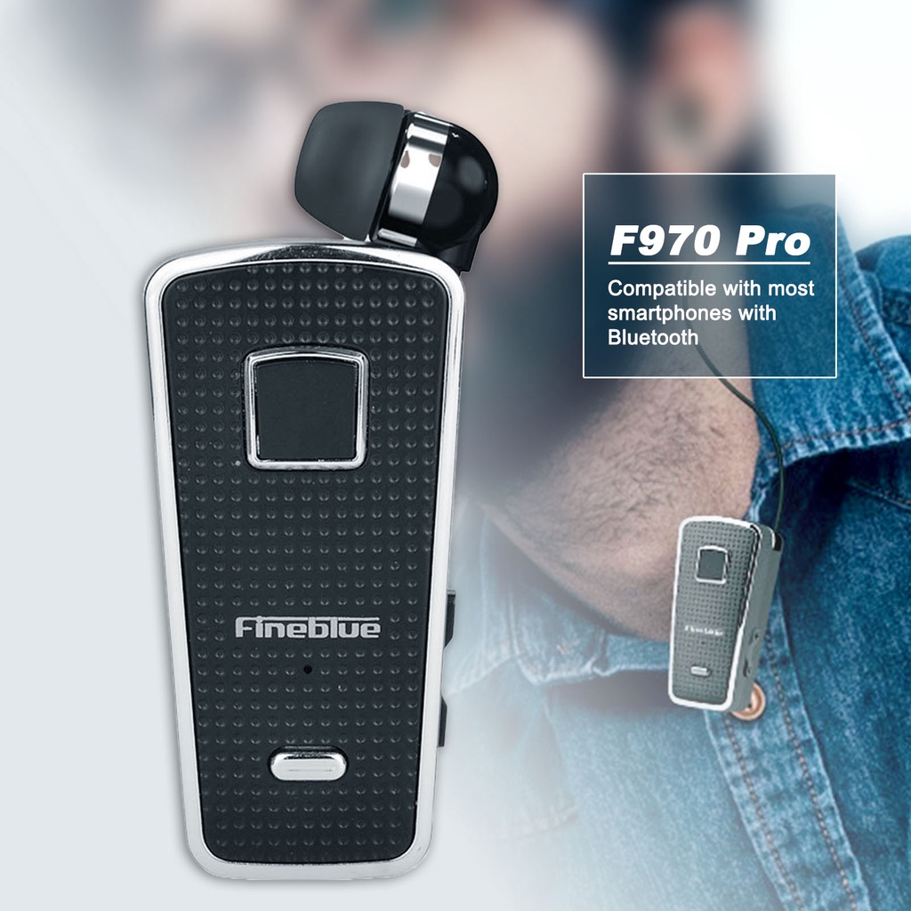 1 Tai Nghe Không Dây Fineblue F970pro Có Thể Thu Gọn Kết Nối Bluetooth 5.0