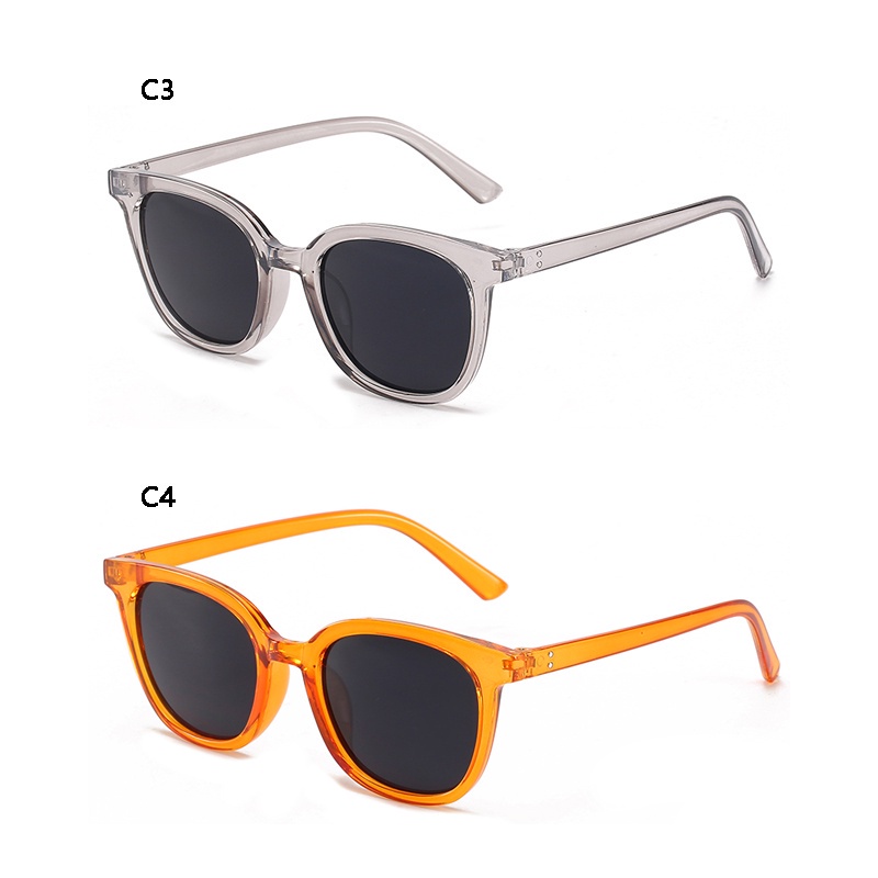 Kính Mát Gọng Vuông Màu Nâu Đen Thời Trang Mới GM