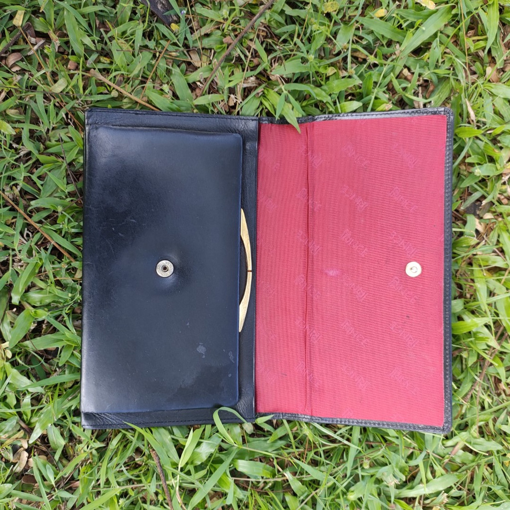 Ví bóp Clutch cầm tay Da thật second-hand Đồ Si Bon- VD027