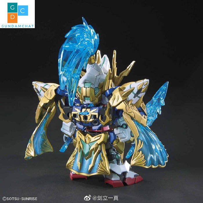 Mô hình lắp ráp SD Tam Quốc ZHAOYUN 00 GUNDAM &amp; BILONGQU TRIỆU VÂN 07 Lữ Bố Điêu Thuyền - GDC