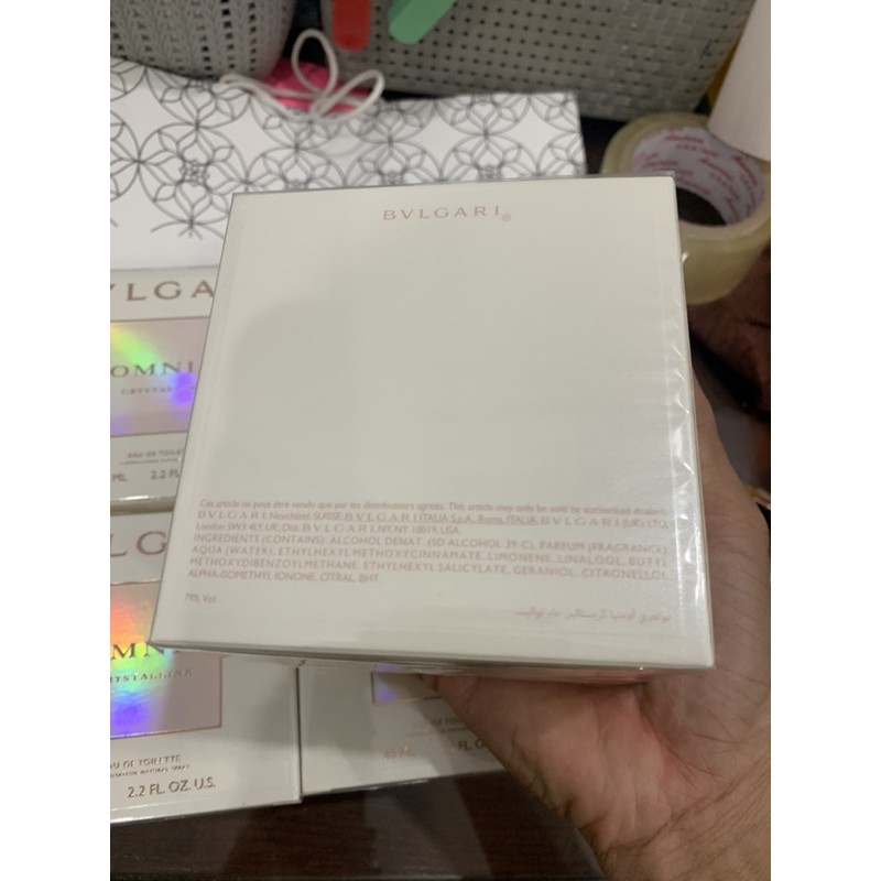 Nước hoa nữ Bvlgari Omnia Crystalline Edt 65ml full seal