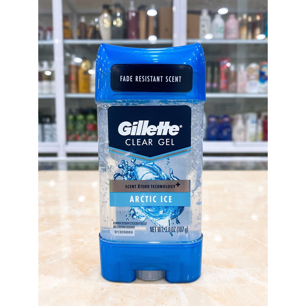 (USA 107g) Lăn khử mùi nam Gillette Clear Gel | BigBuy360 - bigbuy360.vn