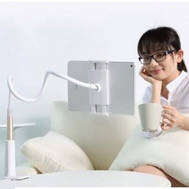 [ CHÍNH HÃNG KAKU ] Giá đỡ kẹp Ipad máy tính bảng điện thoại xoay 360 độ trên bàn giường tiện lợi | BigBuy360 - bigbuy360.vn
