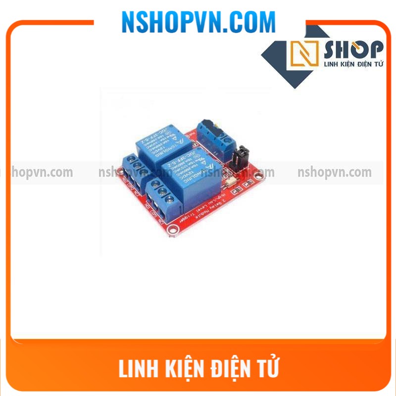 Module 2 Relay Với Opto Cách Ly Kích H/L 5V/12V