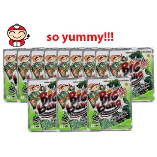 [FREE SHIP 99K] 12 GÓI RONG BIỂN 6G BIG BANG VỊ TRUYỀN THỐNG - TAOKAENOI