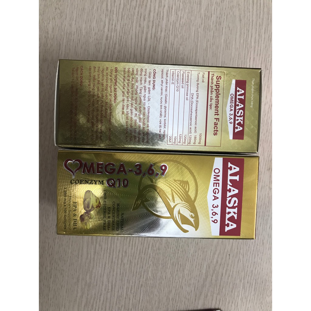 ALASKA OMEGA 369 tăng cường thị lực giảm nguy cơ mắc bệnh tim mạch