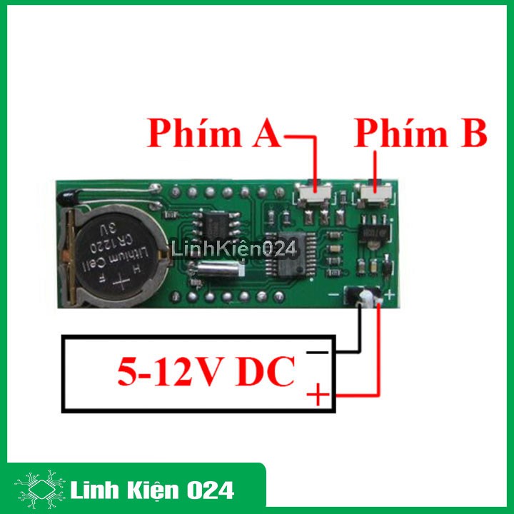 Module Đồng Hồ DS1302 0.56 inch