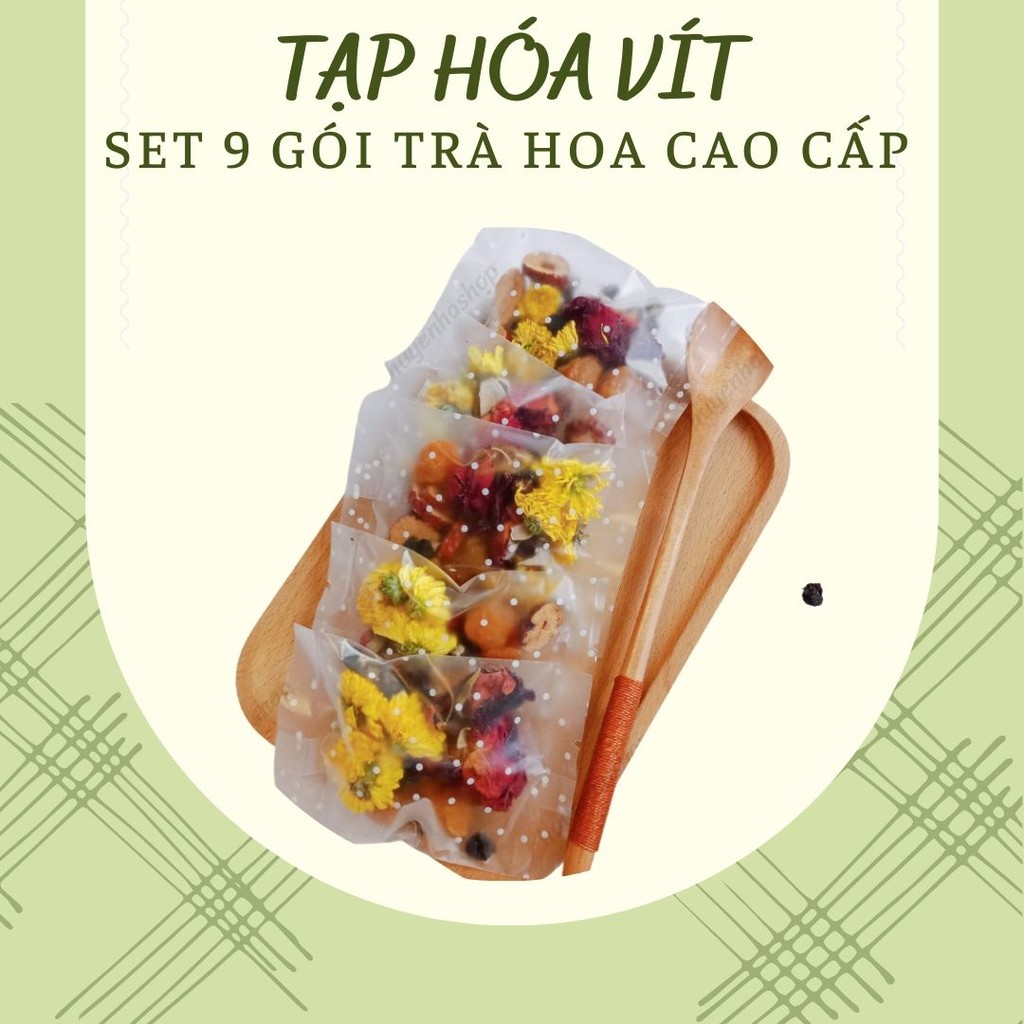 [Mã 267FMCGSALE giảm 8% đơn 500K] Set Trà Hoa Dưỡng Da Đẹp Dáng và Trà Thảo Mộc